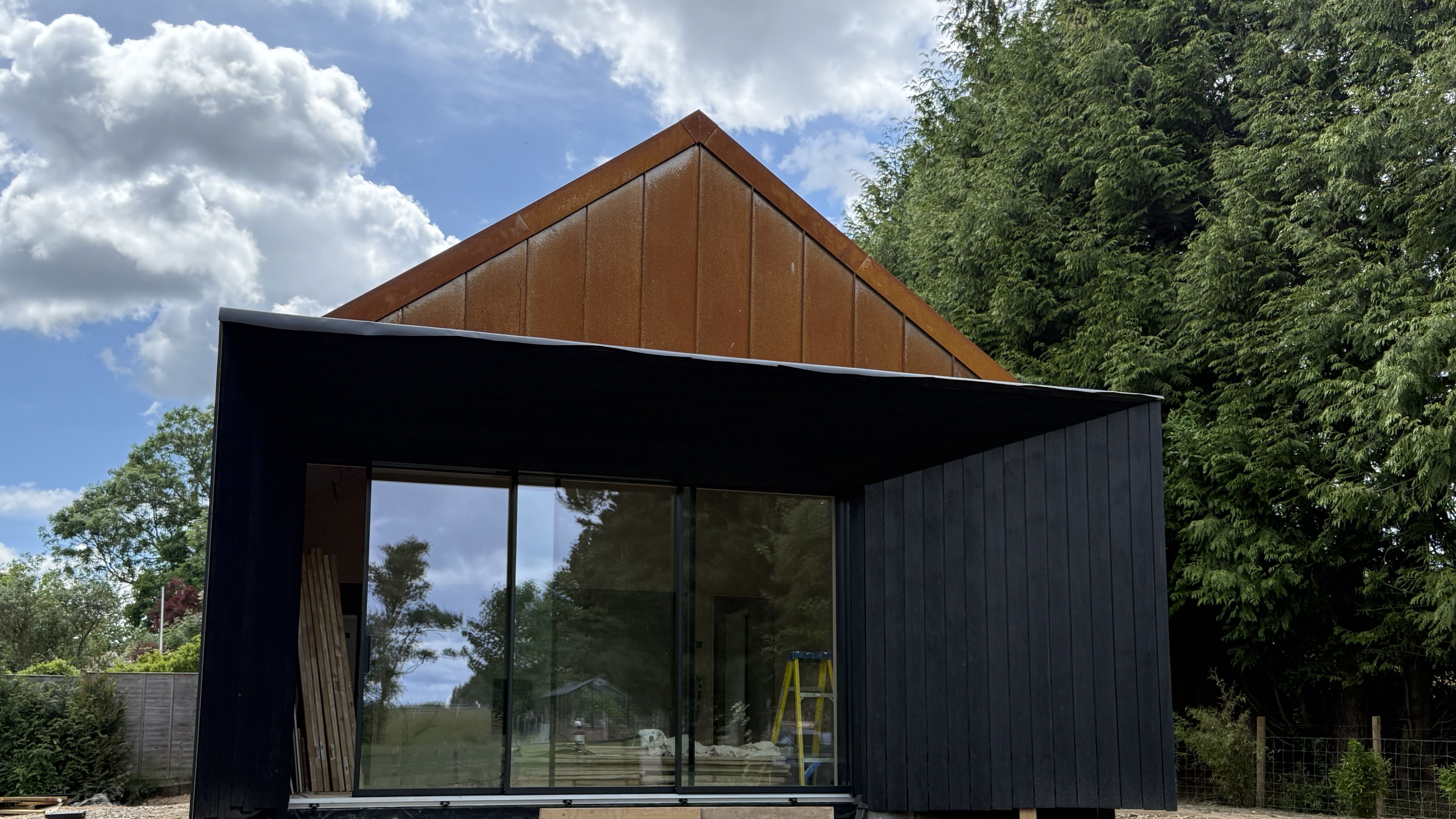 Charred Timber Cladding In Use