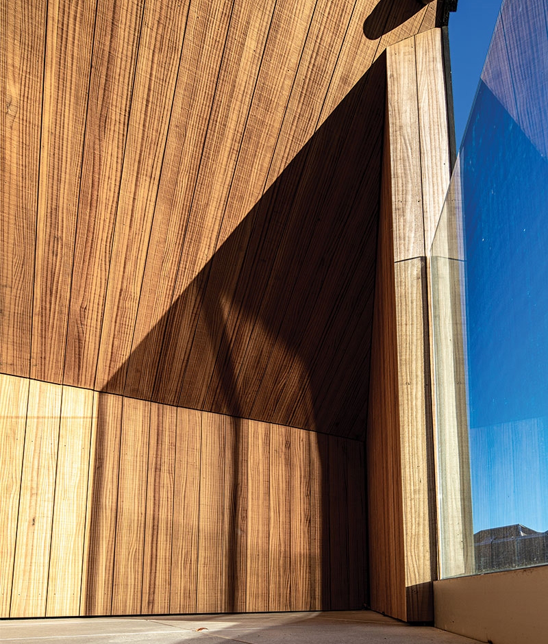 Aitken House Vulcan Cladding Teak