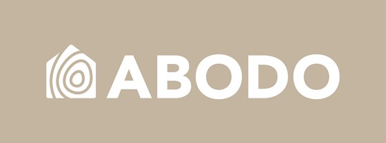 Abodo Brandmark Horizontal Rgb Sand