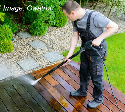 Deck Cleaning