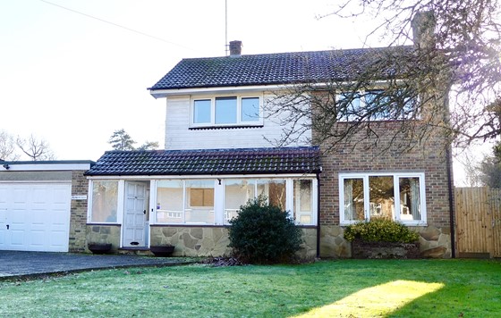 front timber clad houses