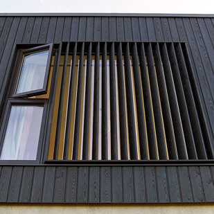 Silva Cladding Countryside Passive House Build